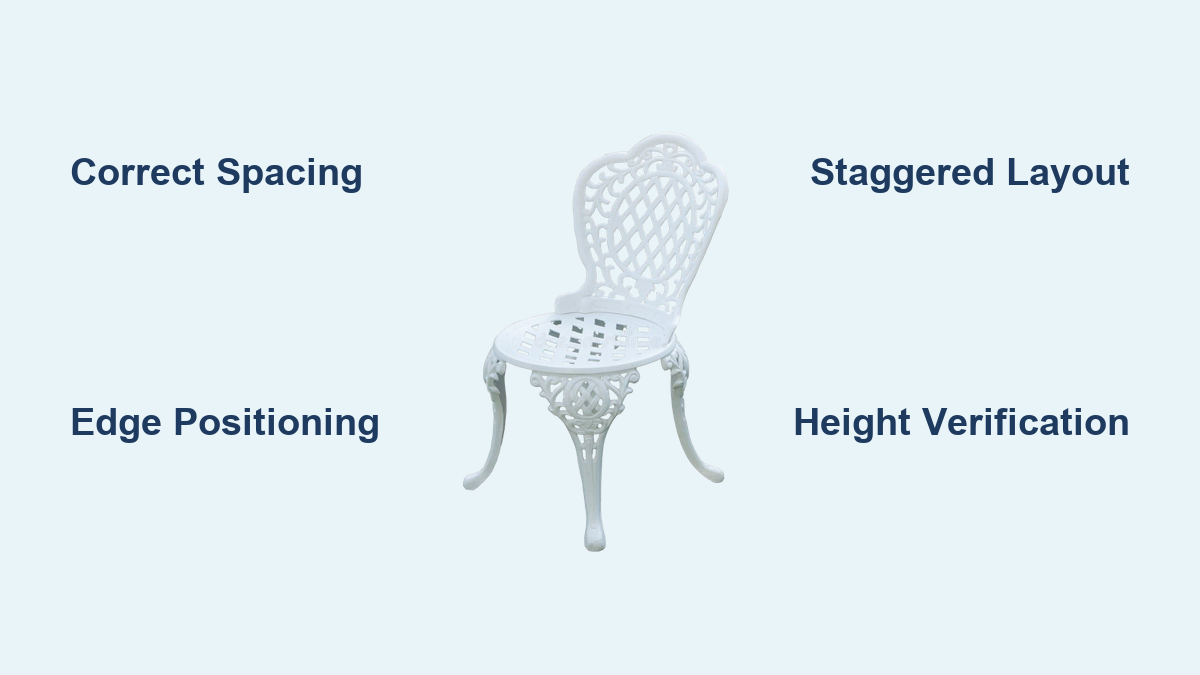 How to Use Concrete Chairs: A Simple Guide